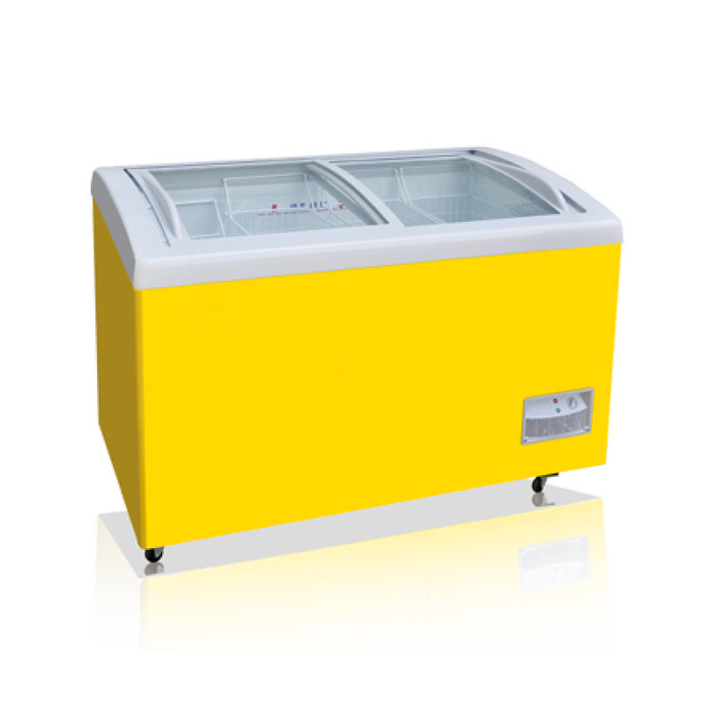 Glass Door Chest Freezer