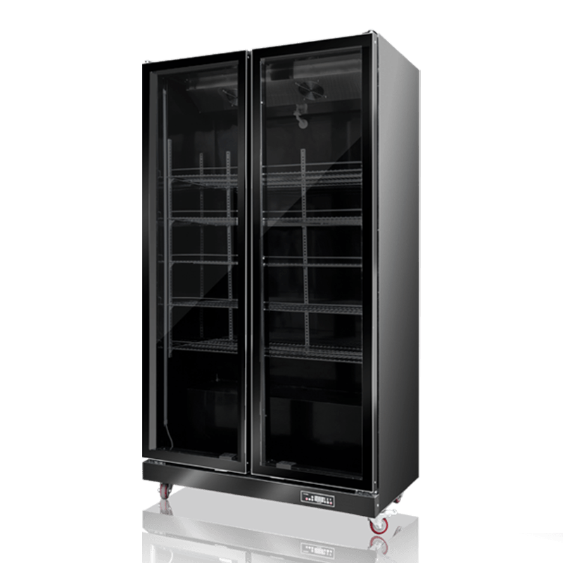 Beer na pinalamig na gabinete ng display